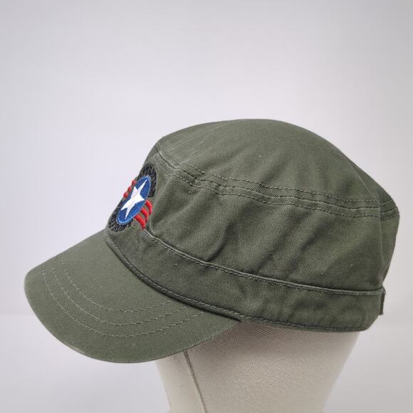 Operation Homefront Slideback Cadet Army Hat Green One Size Embroidered - Picture 3 of 10